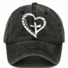 Women’s For God So Loved The World Print Casual Baseball Cap