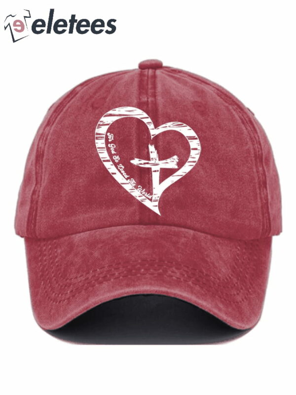 Women’s For God So Loved The World Print Casual Baseball Cap