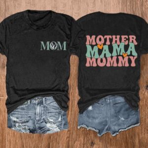 Womens Mother Mama Mommy Casual Tee