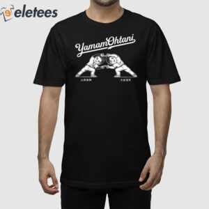 YamamOhtani Dodgers Tribute Dragon Ball Shirt