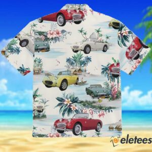 1959 Austin Healey Bugeye Sprite Hawaiian Shirt 2