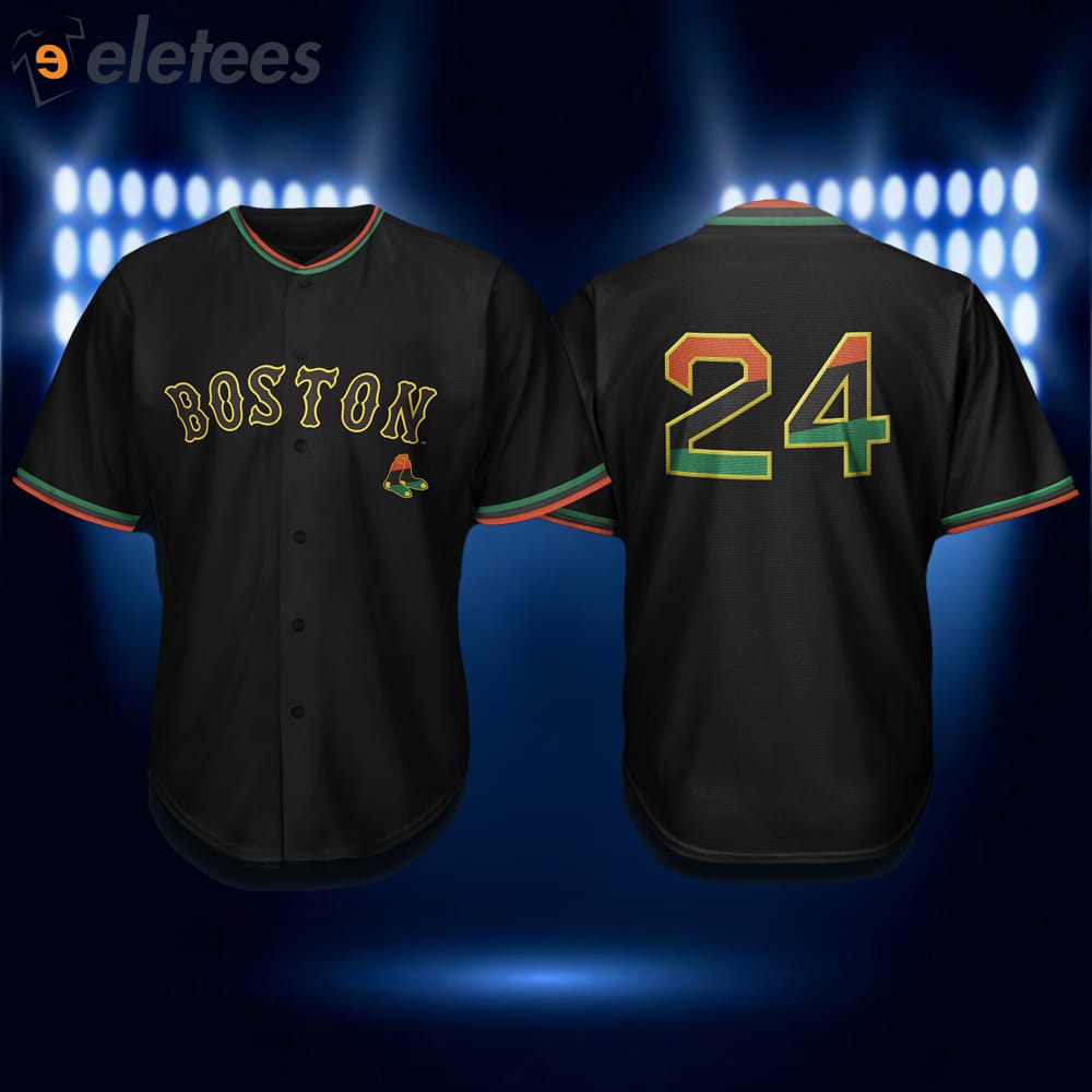 2024 Red Sox Black & African American Celebration Jersey Giveaways