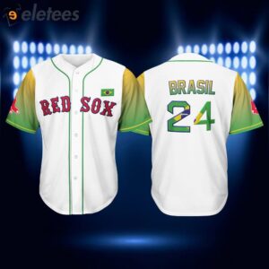 2024 Red Sox Brazilian Celebration Jersey Giveaways1