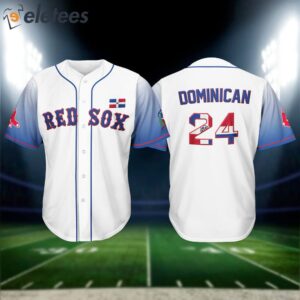 2024 Red Sox Dominican Republic Celebration Jersey Giveaways
