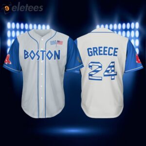 2024 Red Sox Greek Celebration Jersey Giveaways1