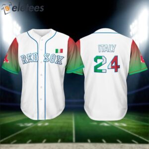 2024 Red Sox Italian Celebration Jersey Giveaways