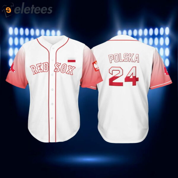 2024 Red Sox Polish Celebration Jersey Giveaways