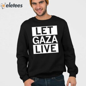 2Let Gaza Live Shirt min