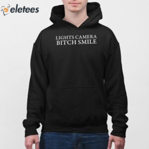 3Lights Camera Bitch Smile Shirt