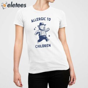 Allergic To Children Shirt 2