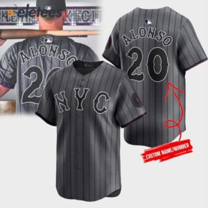 Alonso Mets 2024 City Connect Jersey