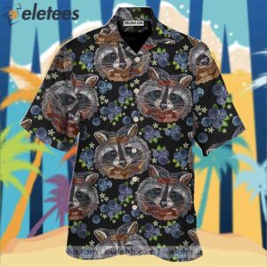 Amazing Raccoons Hawaiian Shirt1