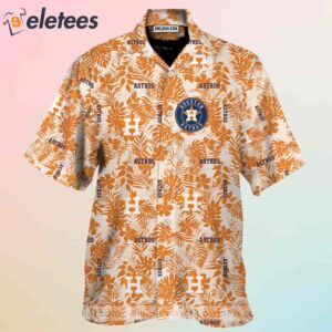 Astros Unisex Custom Name Hawaiian Shirt