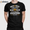 Back 2 Back Women’s Basketball 2024 Final Four Albany Regional Champions Go Hawks Shirt