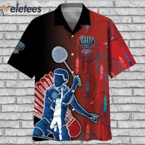 Badminton Hawaiian Shirt1