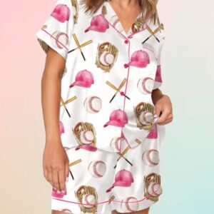 Baseball Social Club Pajama Set1