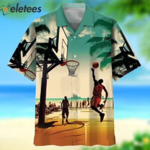Basketball Beach Hawaiian Shirt 2