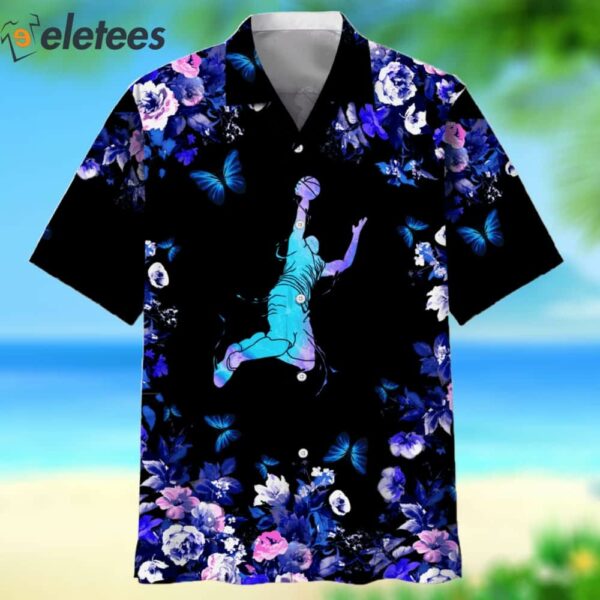 Basketball Galaxy Nature Hawaiian Shirt