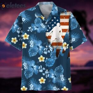 Basketball USA Tropical Hawaiian Shirt