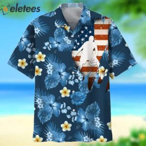 Basketball USA Tropical Hawaiian Shirt 2