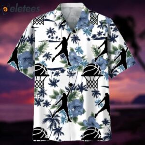 Basketball White Nature Hawaiian Shirt