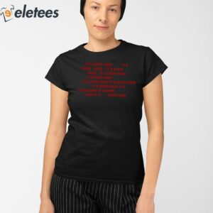 Billieeilish ItS Over Now Shirt 2