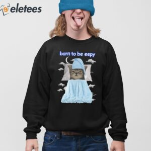 Born To Be Eepy Cat Shirt 4