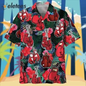 Boxing Tropical Hawaiian Shirt
