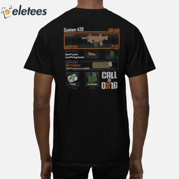 Call Of Zooty Shirt