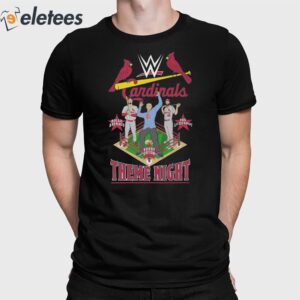 Cardinals WWE Night Shirt Giveaway 2024
