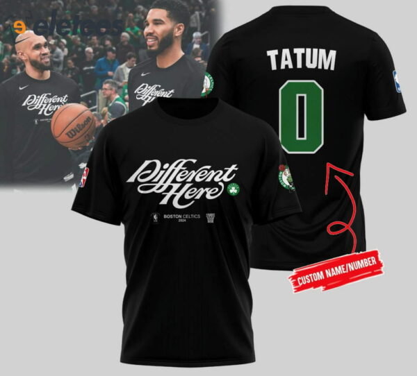 Celtics Different Here Shirt
