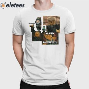 Cha Cha Side Me When Bottom Text Shirt