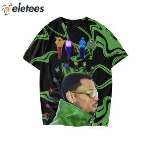 Chris Brown 11 11 Tour 2024 3D Shirt1