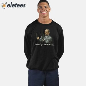 Chris Curtis Oj Simpson Mostly Peaceful Shirt 5