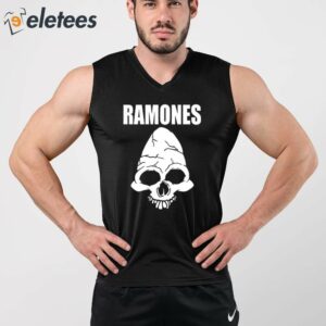 Cm Punk Ramones Skull Shirt 2