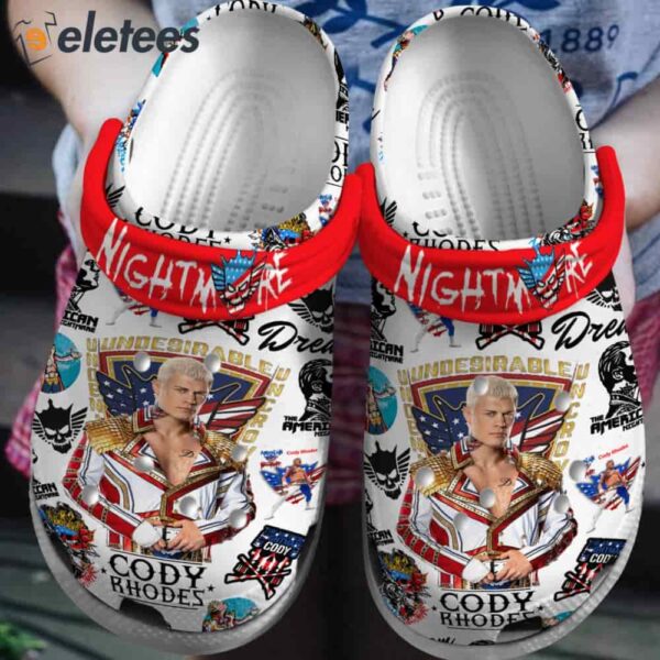 Cody Rhodes The American Nightmare Clogs