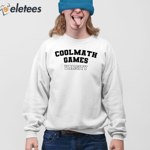 Coolmath Games Varsity Shirt