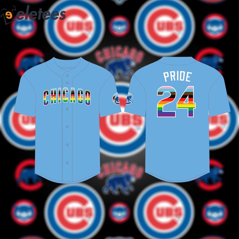 Cubs Pride Celebration Jersey 2024 Giveaway