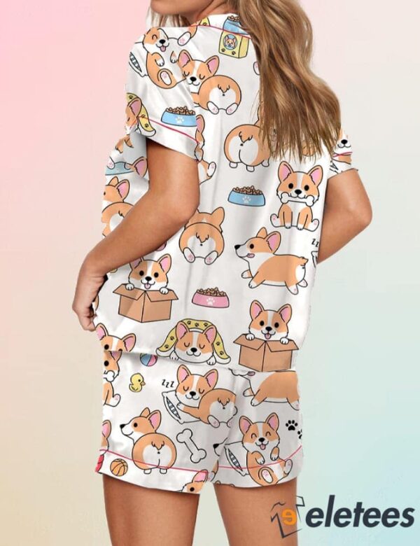 Cute Corgi Butt Pajama Set