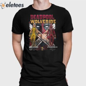 Deadpool And Wolverine Ryan Reynolds Hugh Jackman Signature Shirt