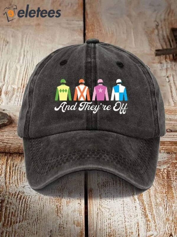 Derby Day And They’re Off Printed Unisex Hat