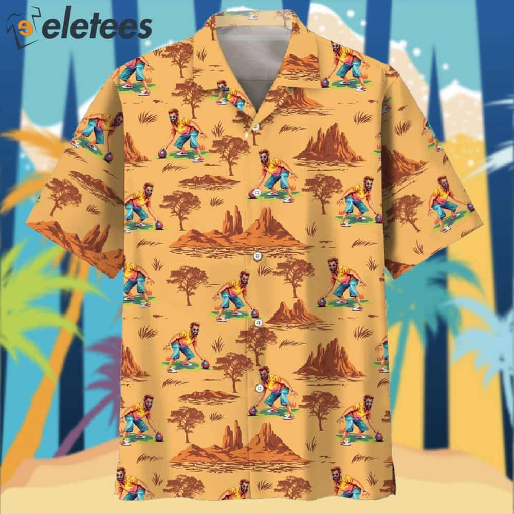 Desert Lawn Bowling Hawaiian Shirt