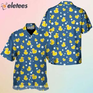 Duck Pattern Hawaiian Shirt1