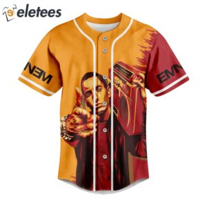 Eminem Yesterday Is Over And Watch You Lie Baseball Jersey2