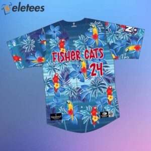 Fisher Cats Replica Margaritaville Jersey Giveaway 2024
