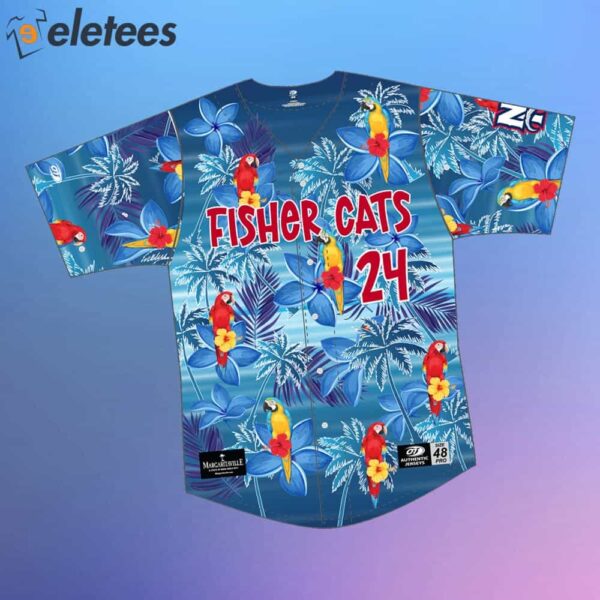 Fisher Cats Replica Margaritaville Jersey Giveaway 2024