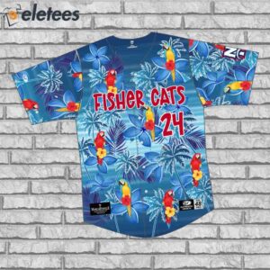 Fisher Cats Replica Margaritaville Jersey Giveaway 20241