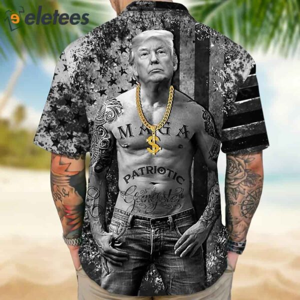 Funny Donald Trump Gangters Hawaii Shirt