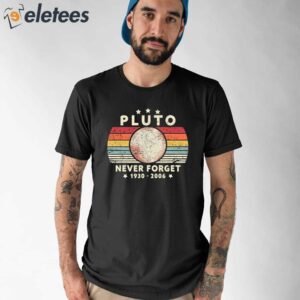 George Springer Pluto Never Forget 1930 2006 Shirt 1