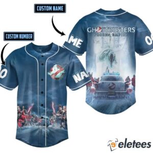 Ghostbusters Frozen Empize Custom Name Baseball Jersey1